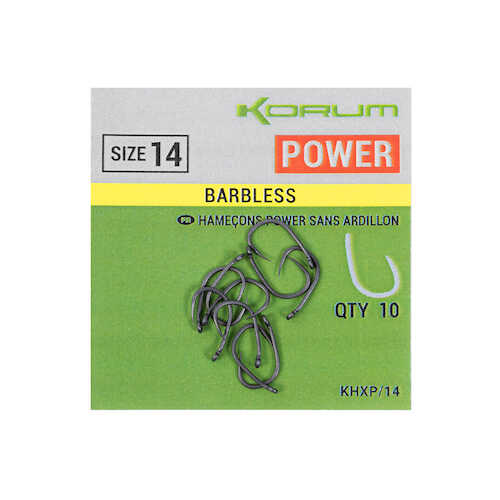 Korum One Knot Hook Rigs Braided Barbed/Barbless